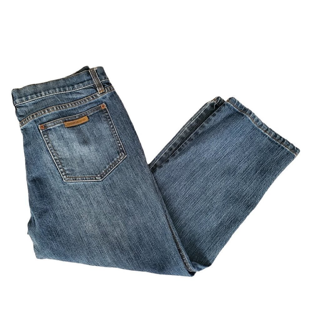 DKNY STRAIGHT LEG CAPRI JEANS SIZE 10
